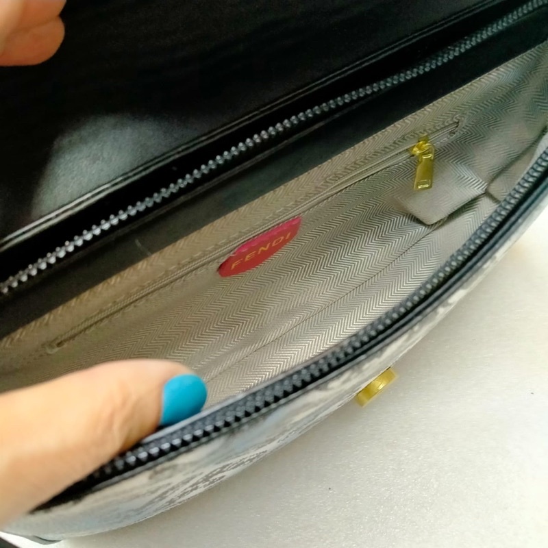 Tas Fendi wanita import with box sling bag wanita Fendi