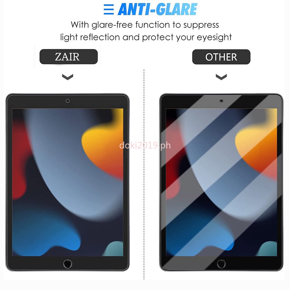 (2 Packs) Paper Like Screen Protector For iPad 10.2 2019 2020 2021 Anti Glare Matte Film For iPad 7th 8th 9th Generation