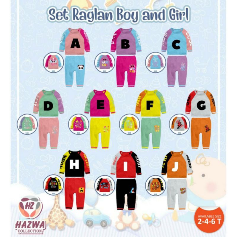 Set Raglan by Hazwa