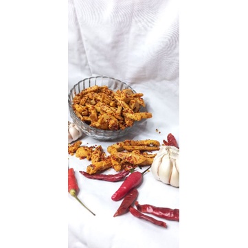 

Basreng stik Bumbu Basah Daun jeruk/Basreng pedas 250 gram
