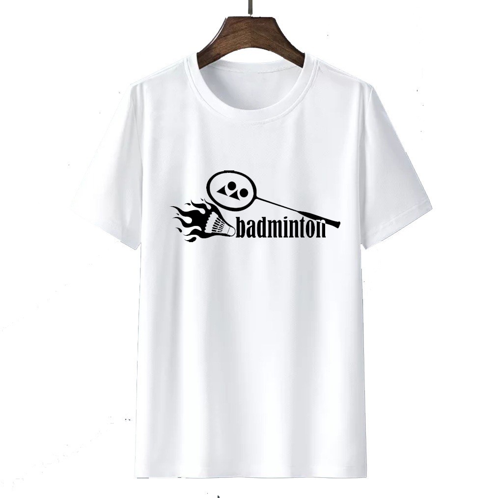 Tshirt Baju Kaos Distro Badminton  / Kaos Distro Pria Wanita