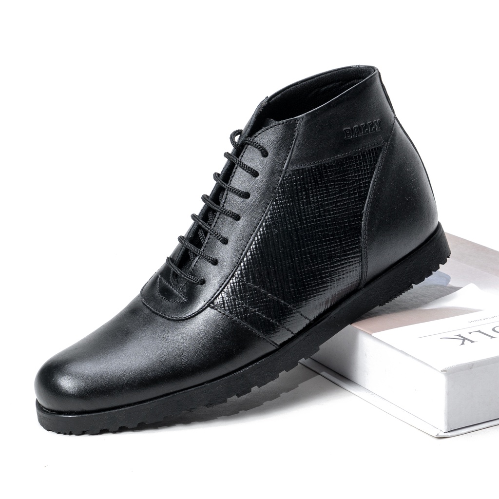Sepatu Pria Pantofel Boots Model Tali Kulit asli Kerja Sepatu Boots Grup6