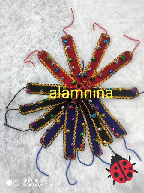 Gelang kaki binggel klintingan Gongseng barongan kuda lumping