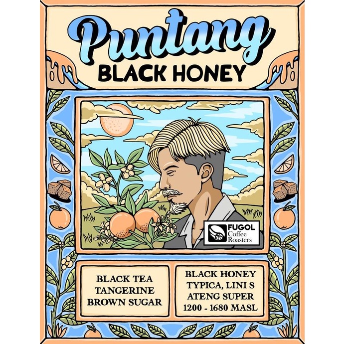

Kopi Arabika PUNTANG BLACK HONEY (200 gr) Specialty Coffee Beans