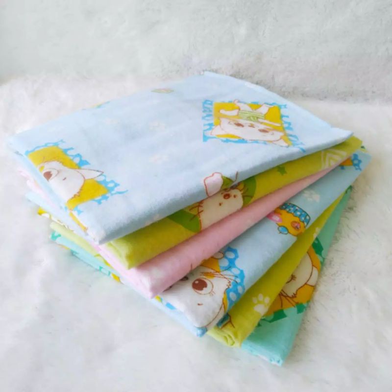 6 Pcs Bedong Bayi Yoga Bahan Lembut / Selimut Bayi Yoga Size90x90/ 90x110/90 x120