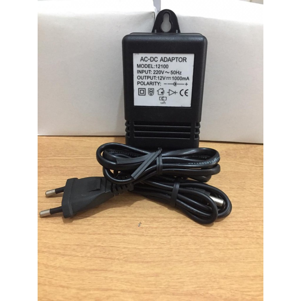 ADAPTOR CCTV 12V 1A TRAVO