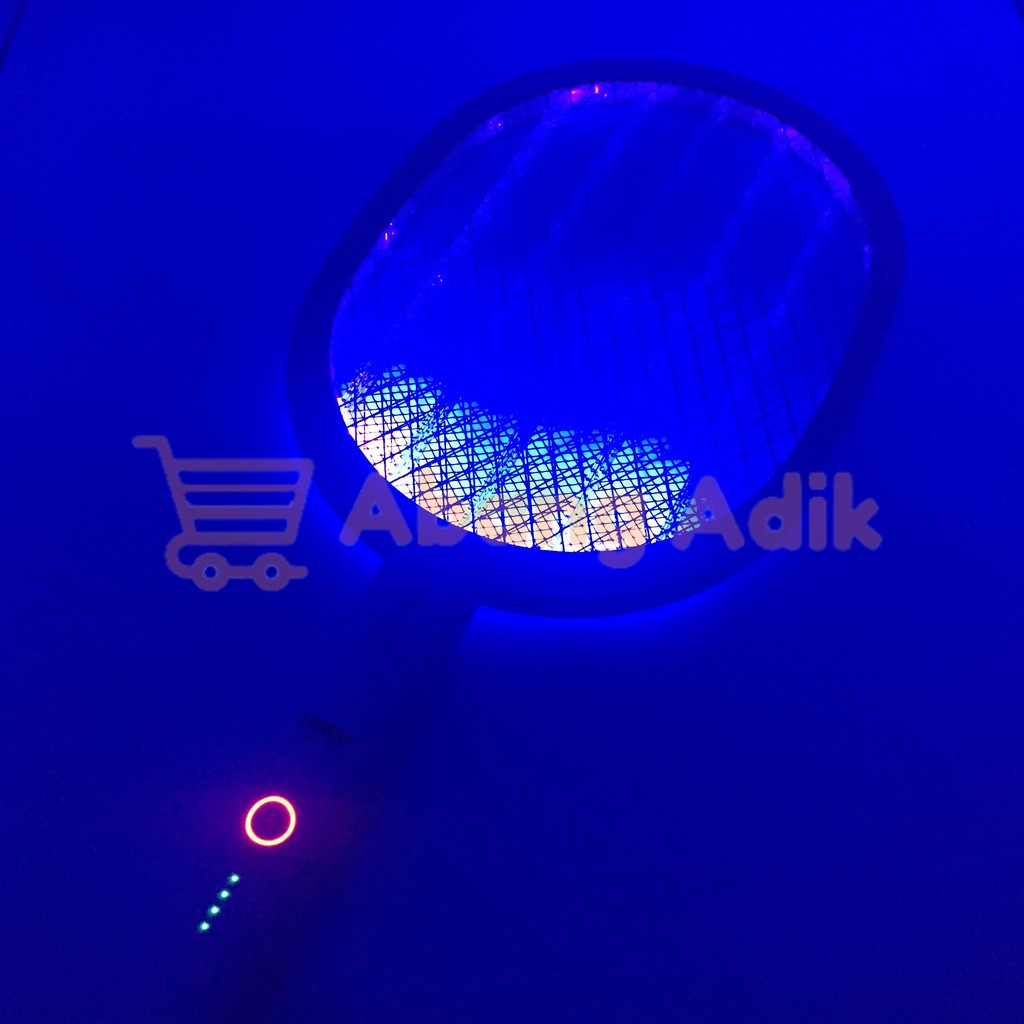 Luby L-3852 Raket Nyamuk Cas Insect Killer 2 in 1 perangkap lampu uv