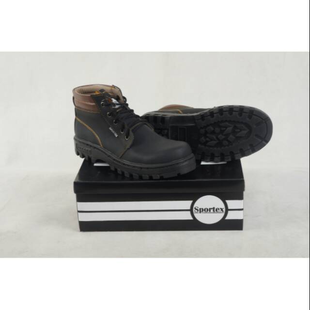 Sepatu Safety Type 03 SOL Safety Hitam By Sportex