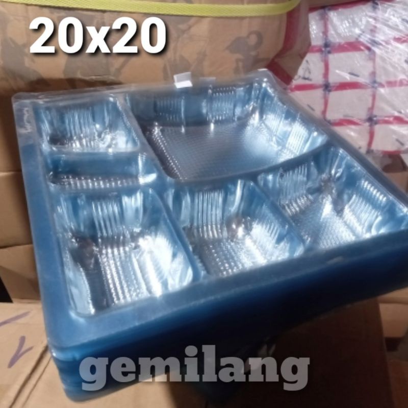 MIKA KOTAK NASI MERK BINTANG / MIKA NASI KOTAK 20X20