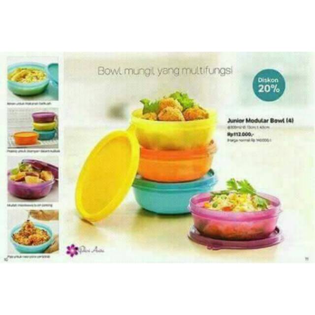 Junior modular bowl set