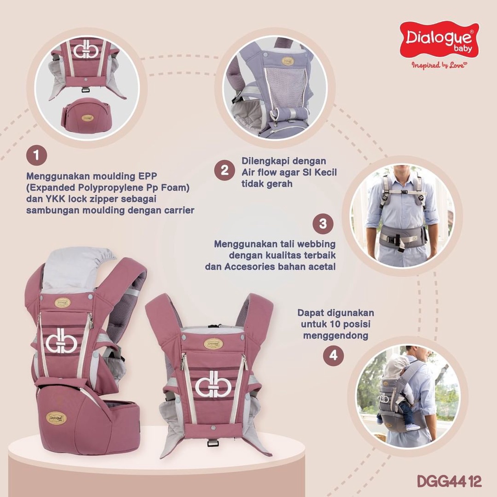 Dialogue Hipseat 10in1 Bearie DGG4320 / Sheep DGG4317 / Grand DGG4412