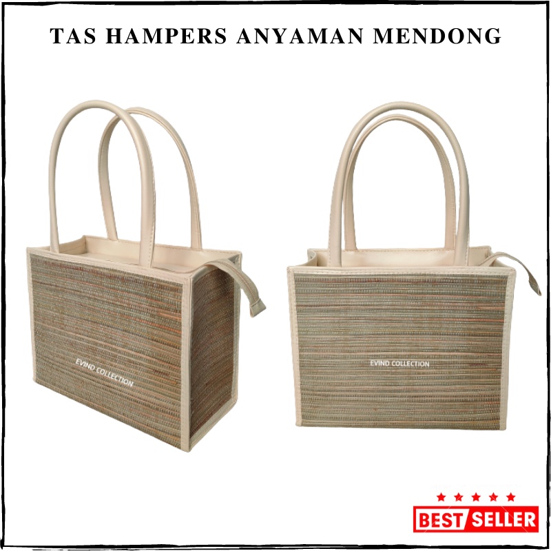 Tas Mendong Tas Parcel Anyaman Mendong Keranjang Hampers Mendong