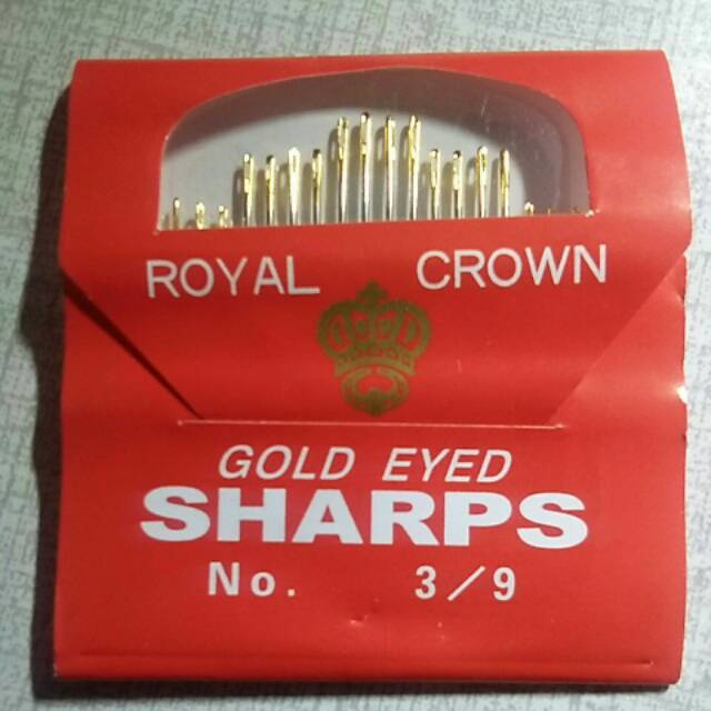 Jarum jahit tangan original sharp/jarum tangan asli sharp kw 1