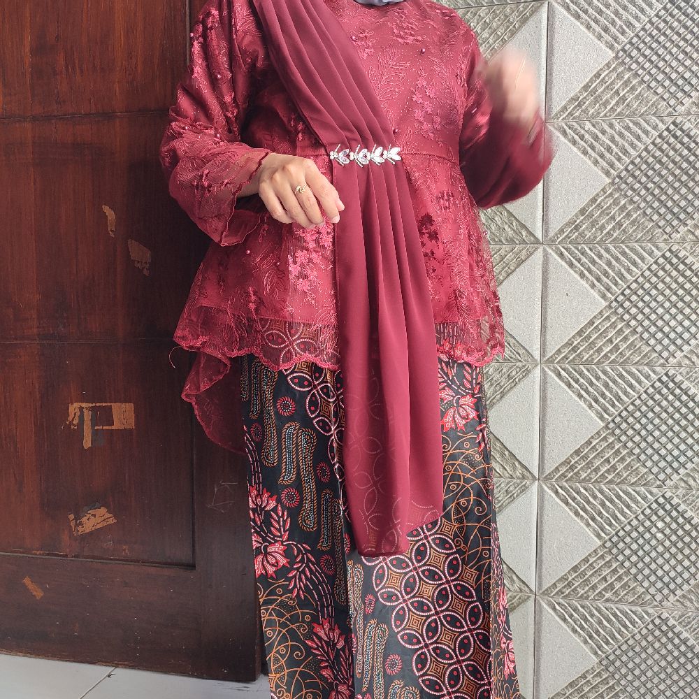 Maura Couple - Sania Ruffle Batik Couple Ori Ndoro Jowi Dnt Garansi Termurah Shopee - Couple Gisela