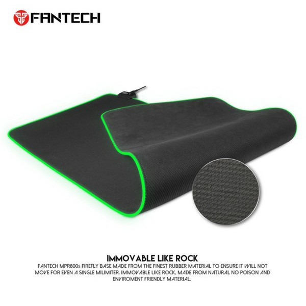 Mousepad Fantech MPR800s MPR 800S RGB - Cloth - Gaming - XL - Garansi