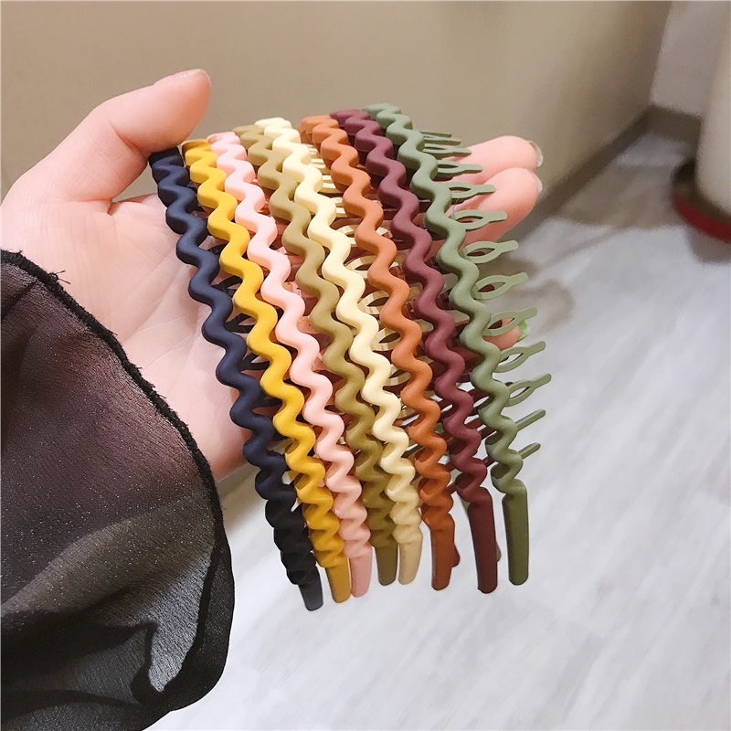 Jepit Rambut Poni Anti slip Warna Permen