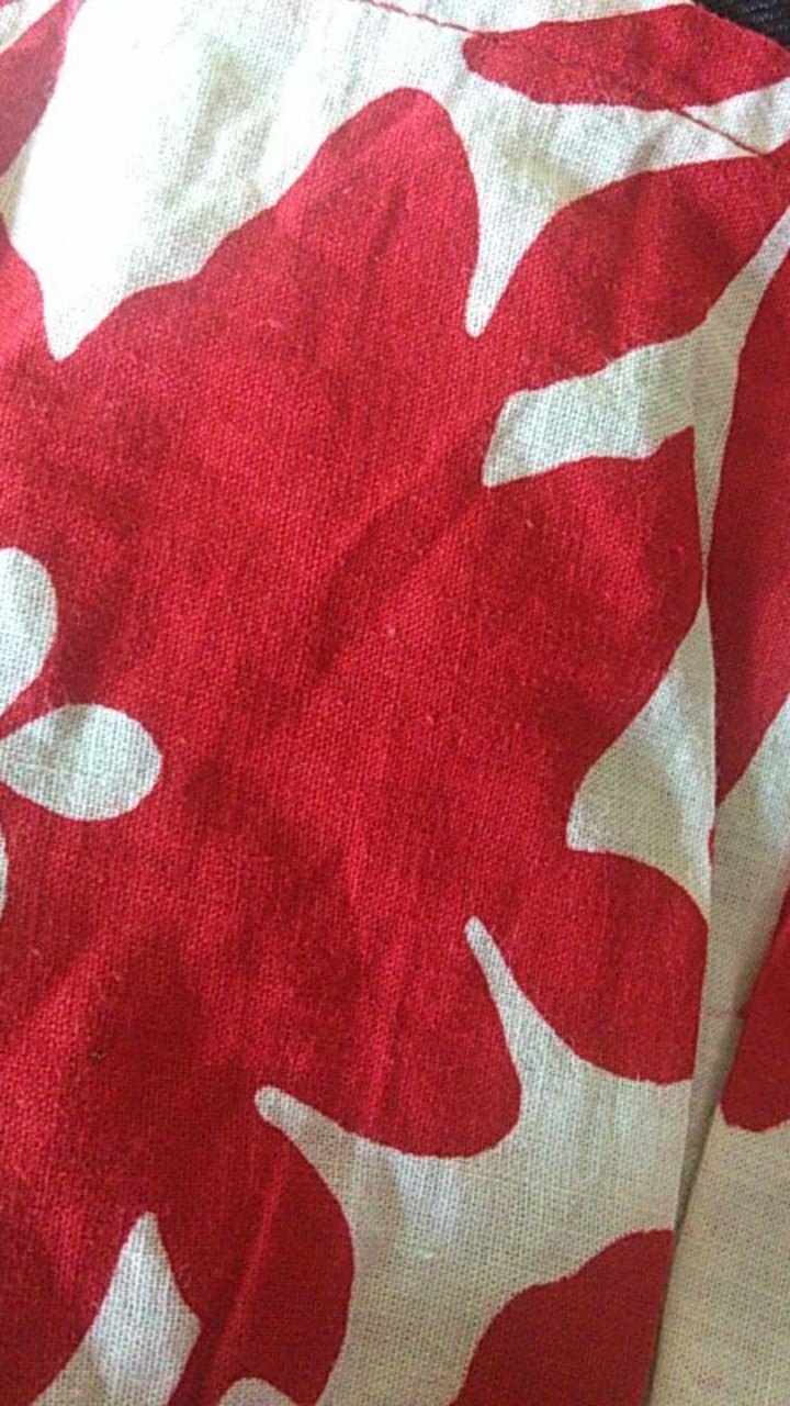 Bswart Batik Hrb026 Kenongo Hem Pendek Padi Pekalongan M L Xl Batik