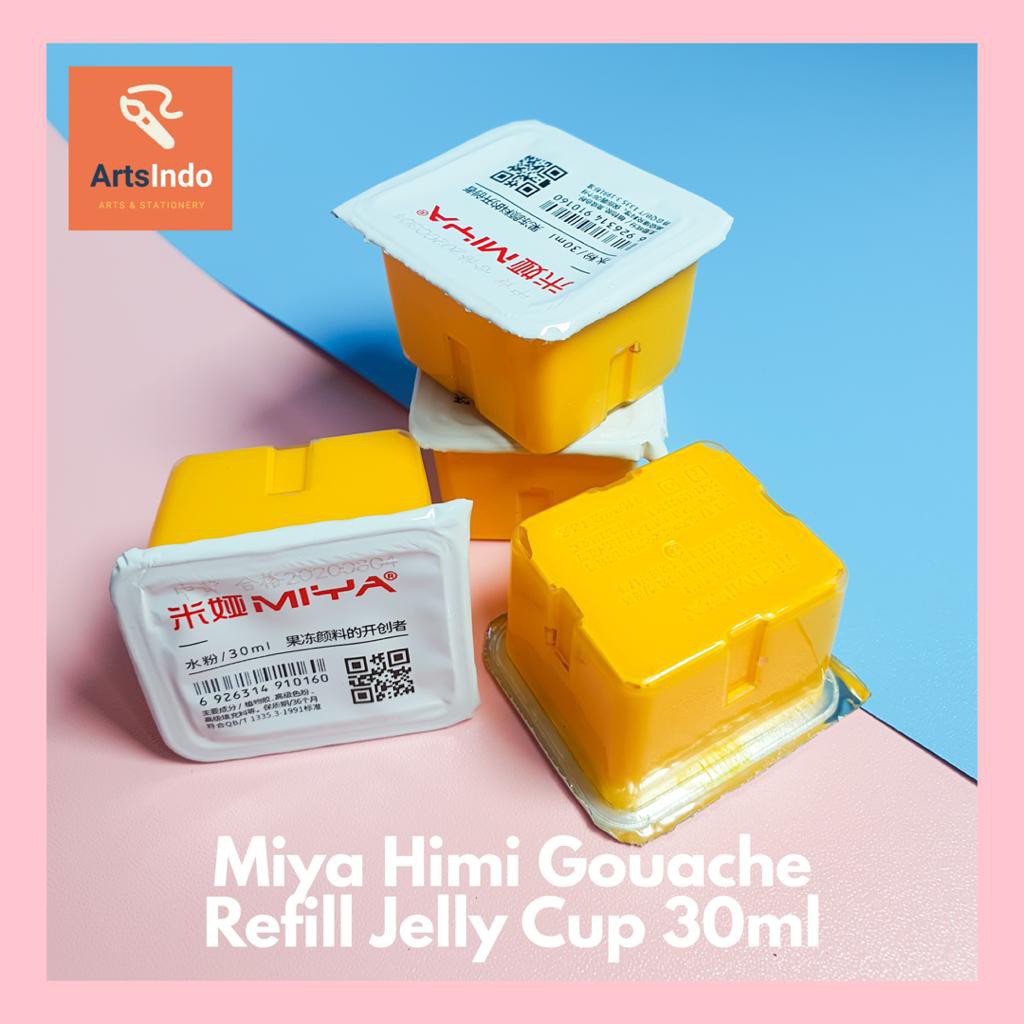 

Miya Himi Gouache Refill Cat Jelly Cup 70 Color x 30ml