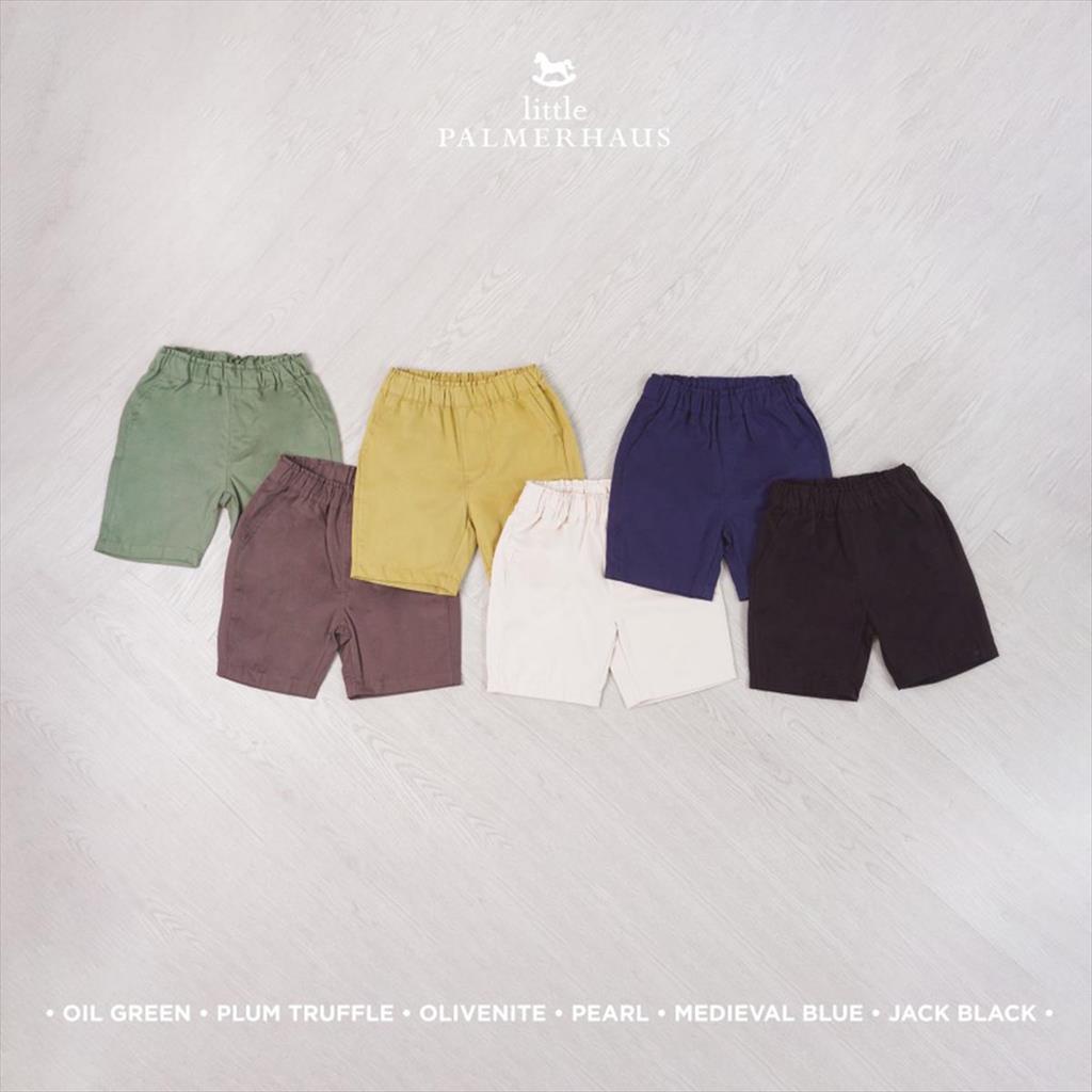 Olivenite Little Palmerhaus Chinos Cotton Shorts Celana Anak