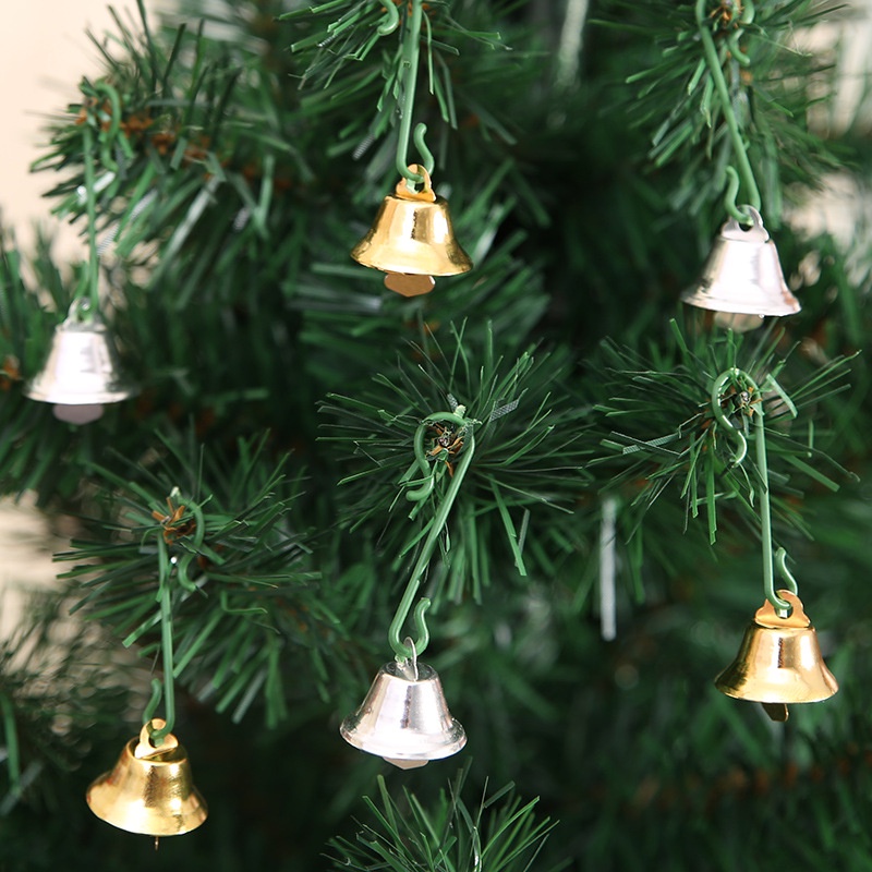 10pcs Liontin Lonceng Natal Ukuran 2cm Untuk Dekorasi Pesta Pernikahan