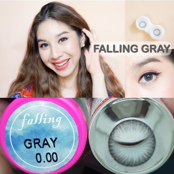 Softlens Kitty Kawaii Falling Gray