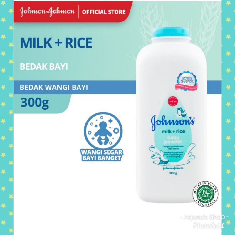 JOHNSON'S Baby Powder Bedak Bayi 300gr