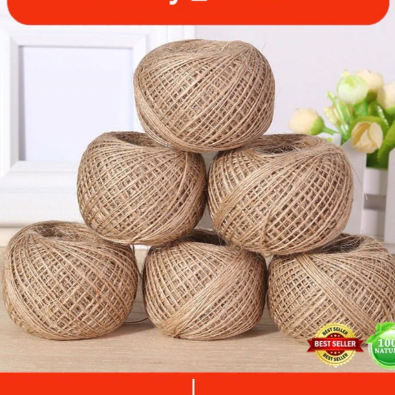 

[PROMO] Tali Rami | Tali Goni | 2 Ply / 3 Ply - Eceran Per Meter - Tali Serat ,Mutu dan Kualitas Terjamin