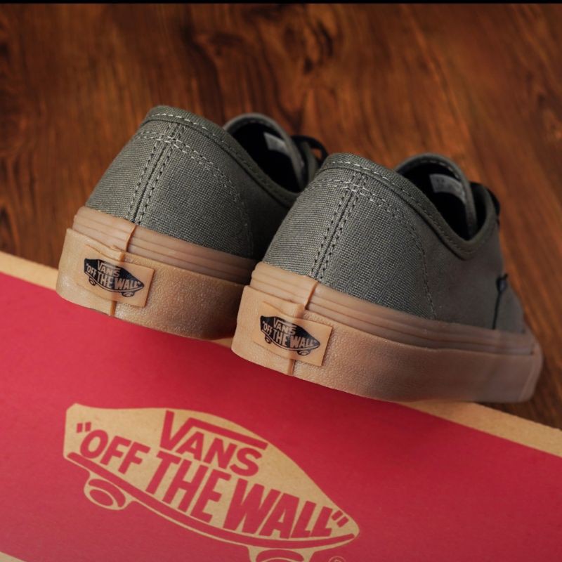 Vans Authentic Mono Grey Gum