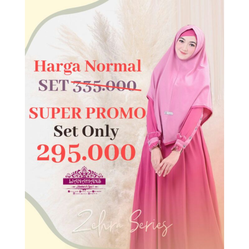 Zehra series by @Lianahans_muslimwear*ready 3-4 Minggu setelah close po