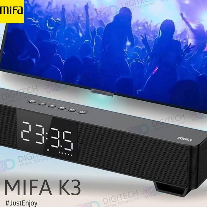 Speaker Soundbar Mifa K3 Speaker Wired & Wireless Bluetooth 5 Tws - Hitam