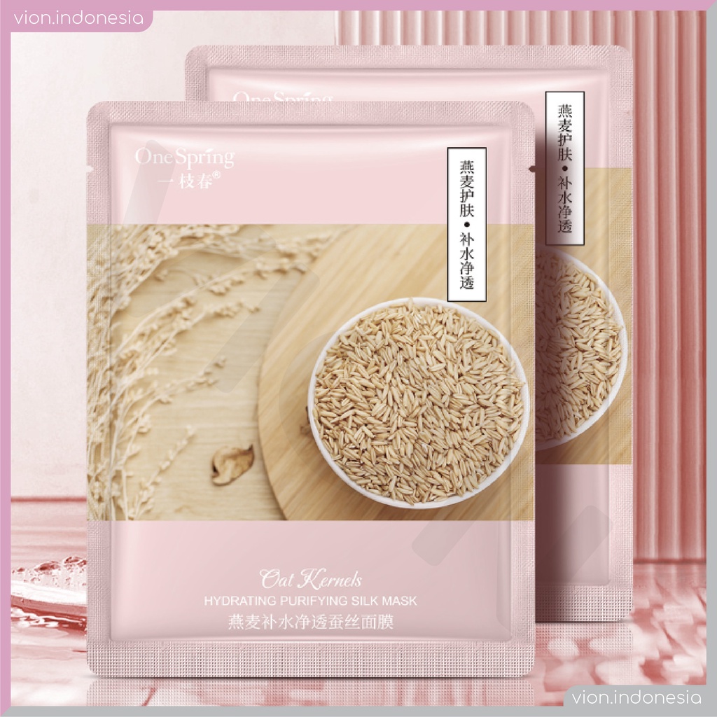 ONE SPRING Seed Oat Facial Mask Masker Wajah Biji Original OS003