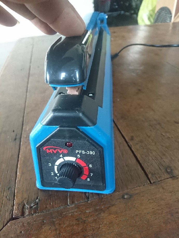 Pres Plastik Impulse Sealer Pfs 300 Alat Mesin Press Plastik 30 Cm