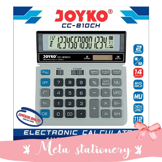 

Kalkulator Joyko CC-810CH