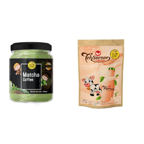 

Promo OlesinAjah Selai Matcha Coffe 200Gr + Teh Soesoe Premium Flavoured Drink - 120G