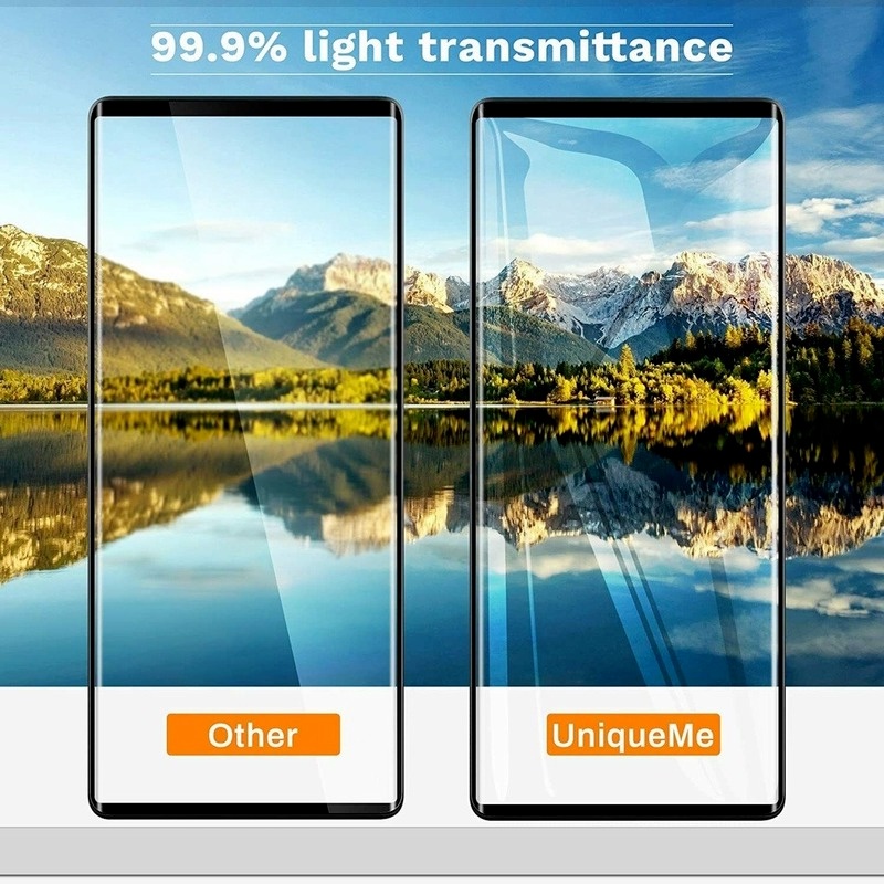 Pelindung Layar Tempered Glass 9H 3d Curved Anti Gores Untuk LG Wing 5G