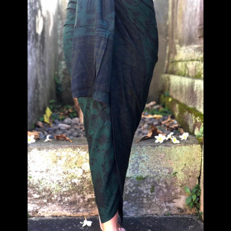 KAMEN REMBANG SET SELENDANG/KAMEN BATIK SET SELENDANG/ BATIK BALI BAGUS MURAH