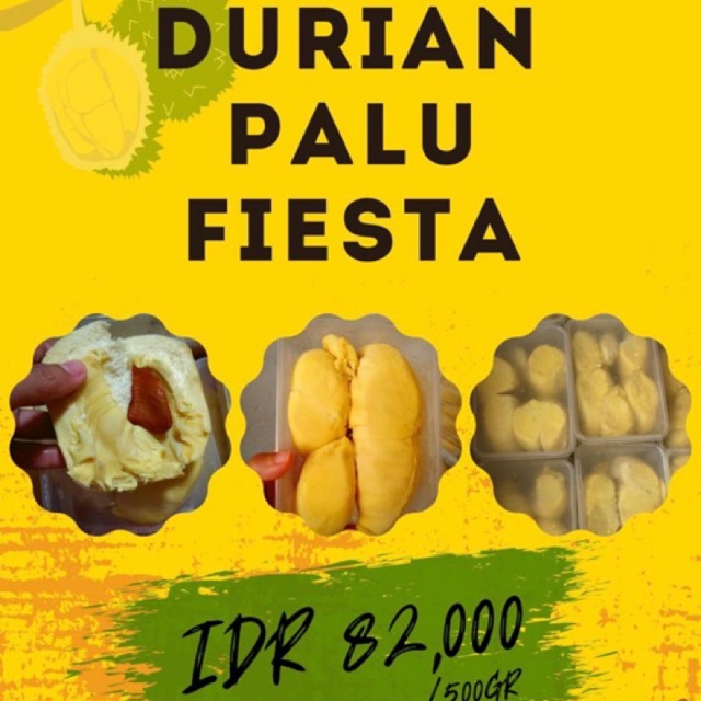 

Durian Monthong Palu 500gr