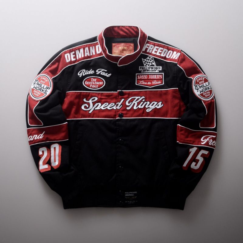 STHIRA | JACKET SPEED KINGS  PHILLIP WORKS | JACKET RIDING | JACKET BOMBER | JACKET MOTOR | OUTER | 