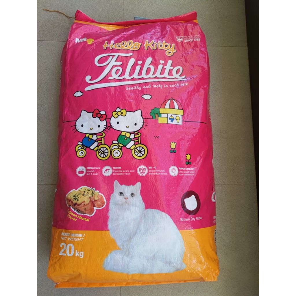 Felibite Salmon Mentai Cat Food Freshpack 20kg