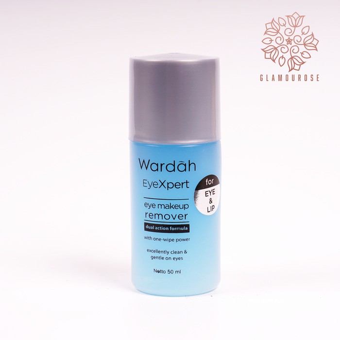 ❤️Glamouroseshop❤️ Wardah Eye Xpert Eye Make Up remover for Eye &amp; Lip 50 ml