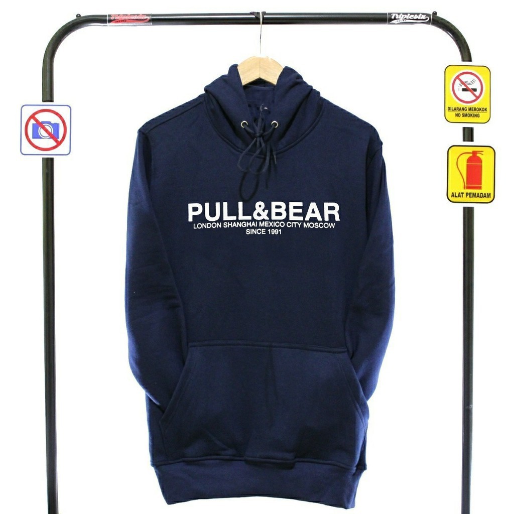 hoodie pull and bear shopee