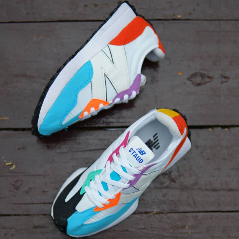 TERBARU SEPATU SNEAKERS WANITA RUNNING LARI OLAHRAGA KASUAL SANTAI STAUD SERIES 327 IMPORT QUALITY