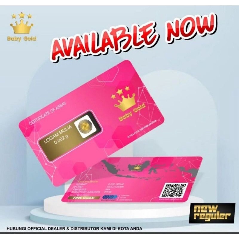 Babygold 0,002 gram microgram minigram emas asli bersertifikat sucofindo
