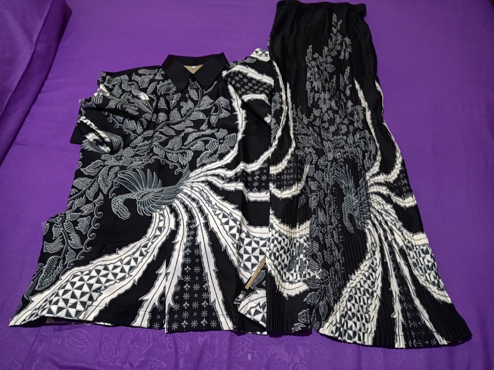 Batik Couple Full Puring/kemeja Batik Pria