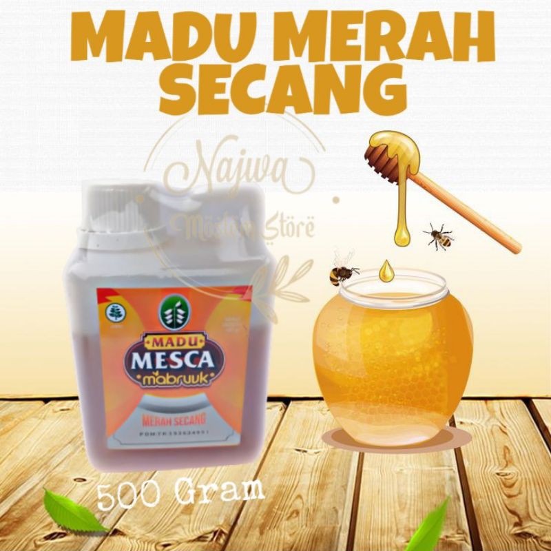 

Madu Merah 0,5 kg Murni Mabruuk