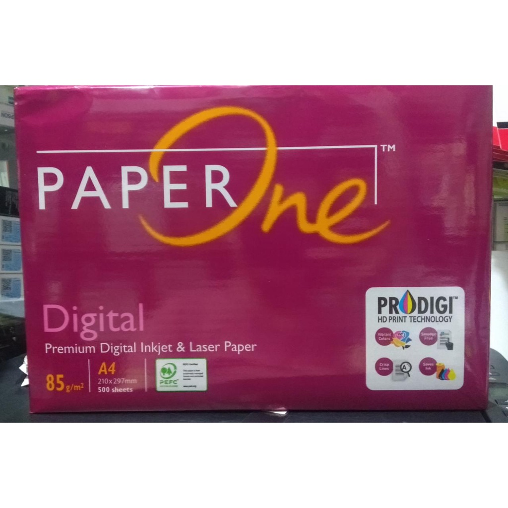 Kertas PAPERONE A4 85 Gram Office Paper Print