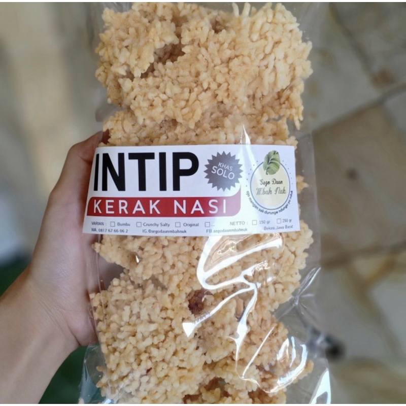 

Intip Kerak Nasi Khas Solo Rasa Original Kemasan Ekonomis (Bukan Hasil Cetakan)