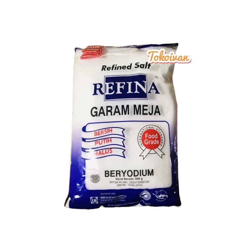 

REFINA Garam Dapur / Meja 500 gram / 500gr