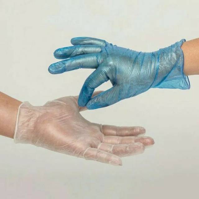 

Sarung Tangan Vinyl Powder Transparant size (L) 100 Gloves