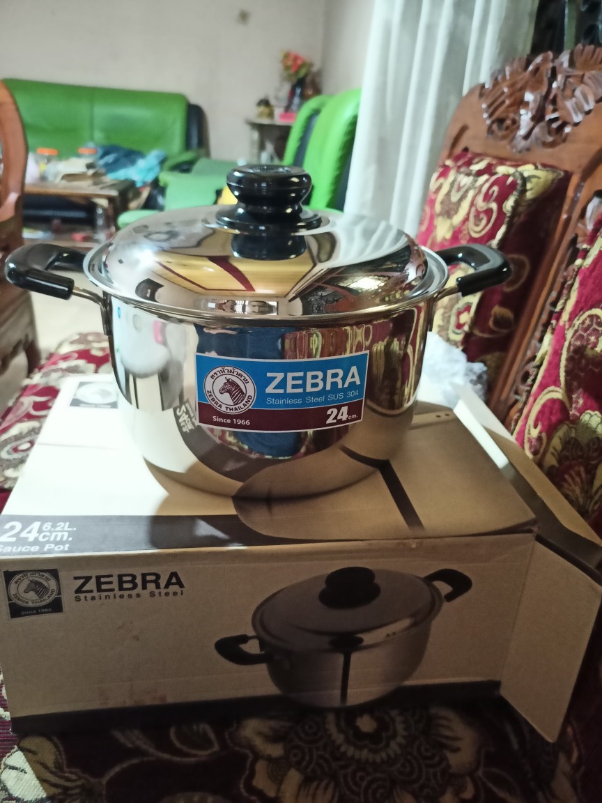 Panci Sauce Pot 24cm Wisdom Zebra, Made In Thailand, Sus 304